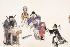 李白戏弄高力士的故事