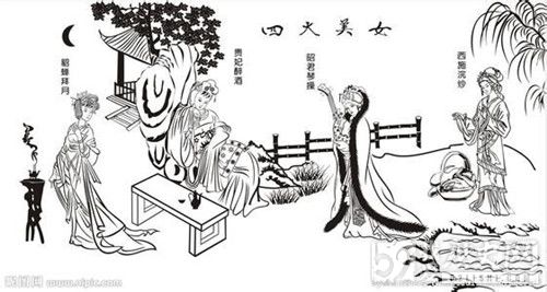 古代四大美女惹得多少男子争风吃醋