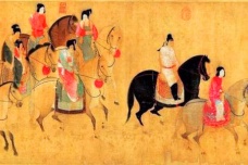 《虢国夫人游春图》艺术特色