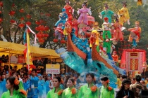 沙湾飘色的艺术特点是什么