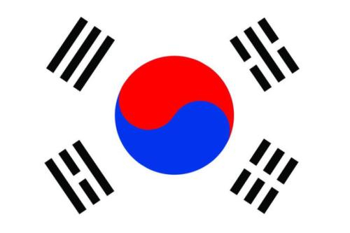 韩国国旗的背景