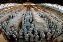 兵马俑遗址考古