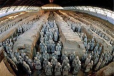 兵马俑遗址考古