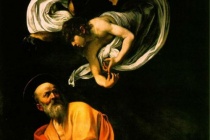 《圣马太与天使》画作赏析