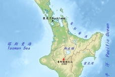 新西兰北岛在哪