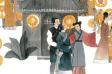 东方朔与元宵姑娘的故事