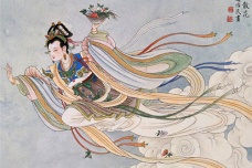 国画的人物画基本技法