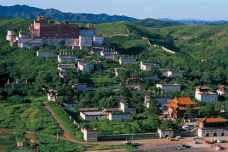 承德避暑山庄的建筑格局