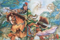 关羽灞桥挑袍的戏剧