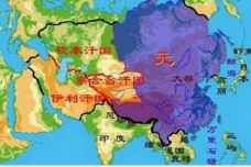 蒙古帝国最后分裂成哪几个国家