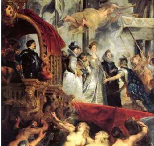 《玛丽·德·美第奇抵达马赛》