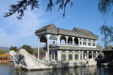 颐和园的著名石舫