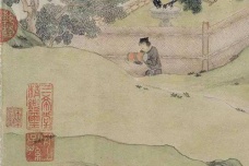 《赵孟頫写经换茶图》的简介