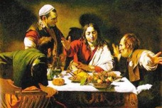 《以马忤斯的晚餐》作品赏析