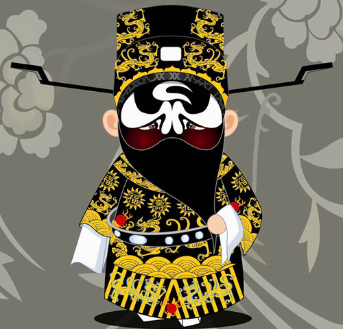 包拯脸谱的形象由来