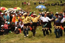 卓仓藏族的射箭活动是什么样的