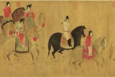 《虢国夫人游春图》