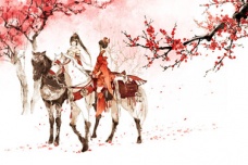 《行香子·树绕村庄​》诗词赏析