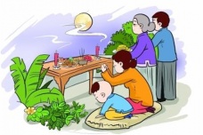 中秋节的地方特色习俗
