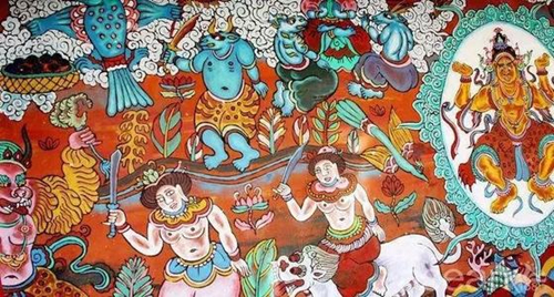 东巴画艺术特点