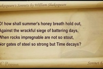 莎士比亚十四行诗的创作背景