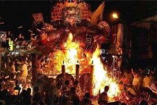 中元节习俗的融合