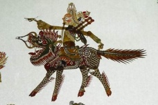 青海皮影的溯源和表演形式