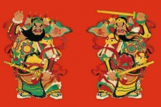 除夕故事：春联门神