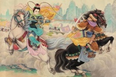 樊梨花拜师梨山