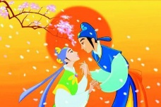 梁山伯与祝英台的感人爱情故事