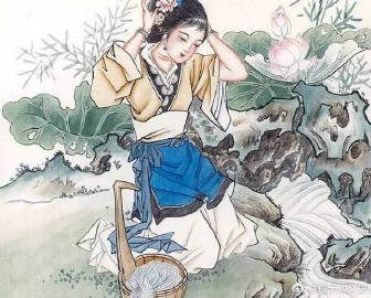 《西施滩》崔道融