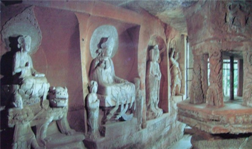 石刻转轮经藏窟