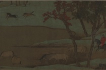 赵孟頫秋郊饮马图卷介绍