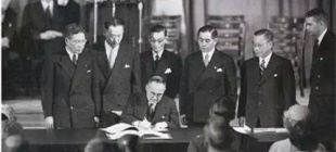 1951年9月8日：《日美安全保障条约》签订