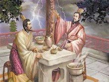 曹操刘备：青梅煮酒论英雄