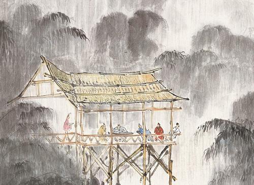 《逍遥堂会宿二首》