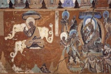 敦煌壁画早期北魏时期壁画有什么特殊风格