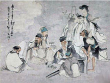 唐伯虎的有名画作