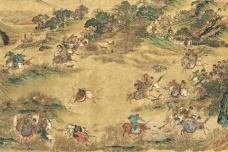 孙权乘马射虎的故事