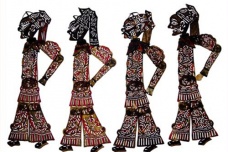 华县皮影的造型特点