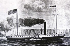 富尔顿发明汽船的故事