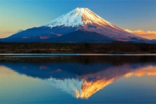 赞美富士山的诗