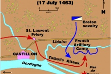 英法百年战争的最后一次战役是什么