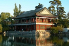 避暑山庄的内部景色