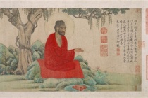 赵孟頫红衣罗汉图卷绘画介绍