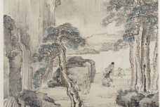 《商山四皓图》画作简介及艺术鉴赏