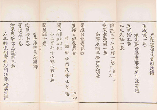 《大隋众经目录》