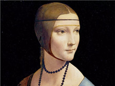 《抱银貂的女子》