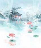 《满庭芳·碧水惊秋》