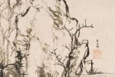 《石疏林图》内容及赏析